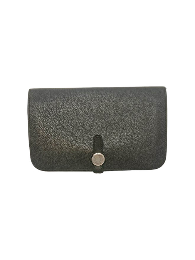 財布 ドゴンGM シルバー金具 T刻印 2015年 ブラック