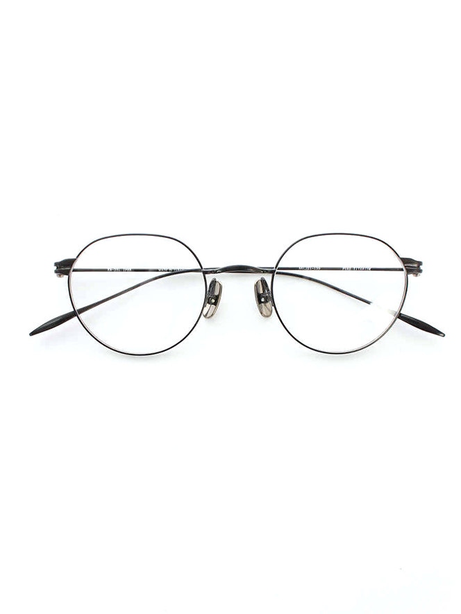 金子眼鏡 メガネ メタルシリーズ クラウンパント KM-25L ブラックの 