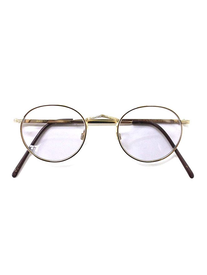 (MOSCOT) DOV 1145 メタルゴールド メガネ アイウェア