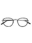 メガネ Oliver Peoples × Brunello Cucinelliコラボ スクエア コンビフレーム OV1316T 5241 シルバー