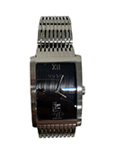 腕時計 クオーツ Gメトロ グレー文字盤 デイト 8600M シルバー