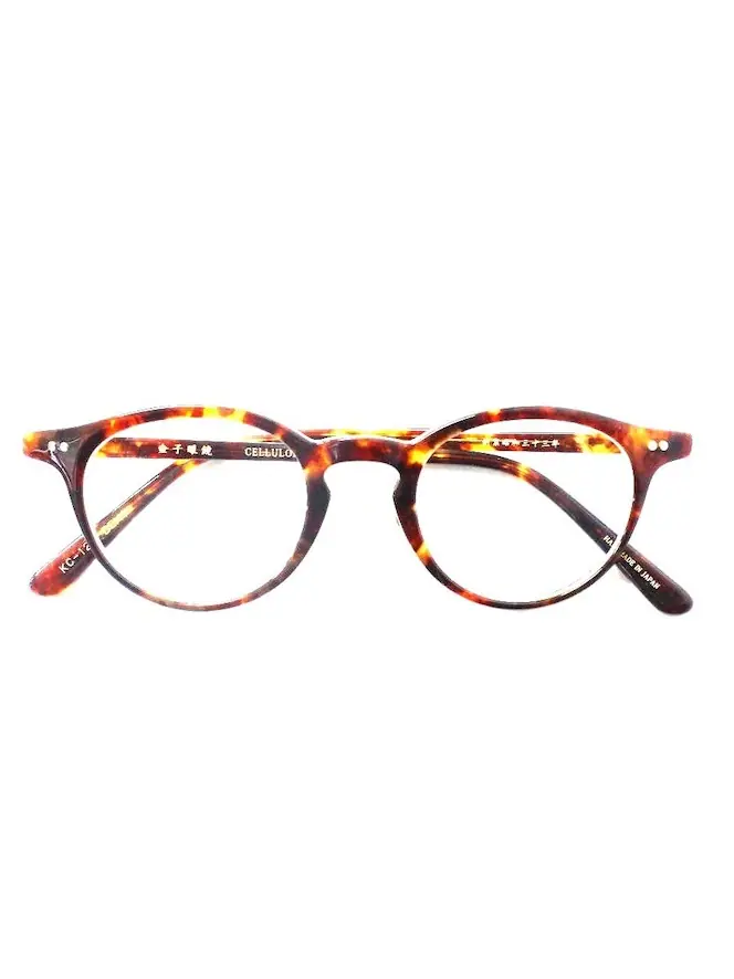 お値下げ 金子眼鏡 KC-11R BRH 創業昭和三十三年 極美品】金子眼鏡 KC