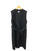カシミヤロングジレ