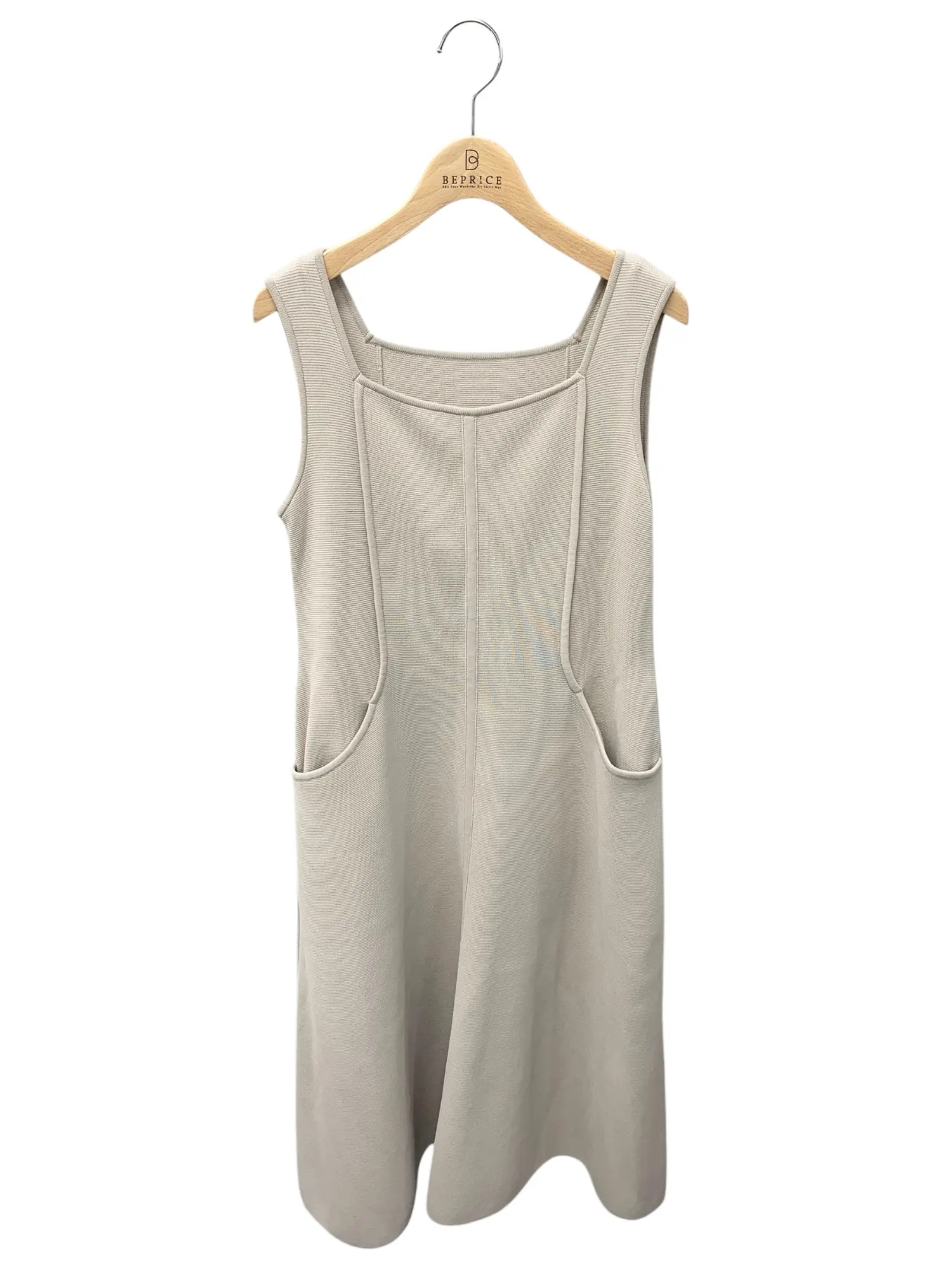 Knit Dress Devon 44638 ワンピース 40 グレージュ