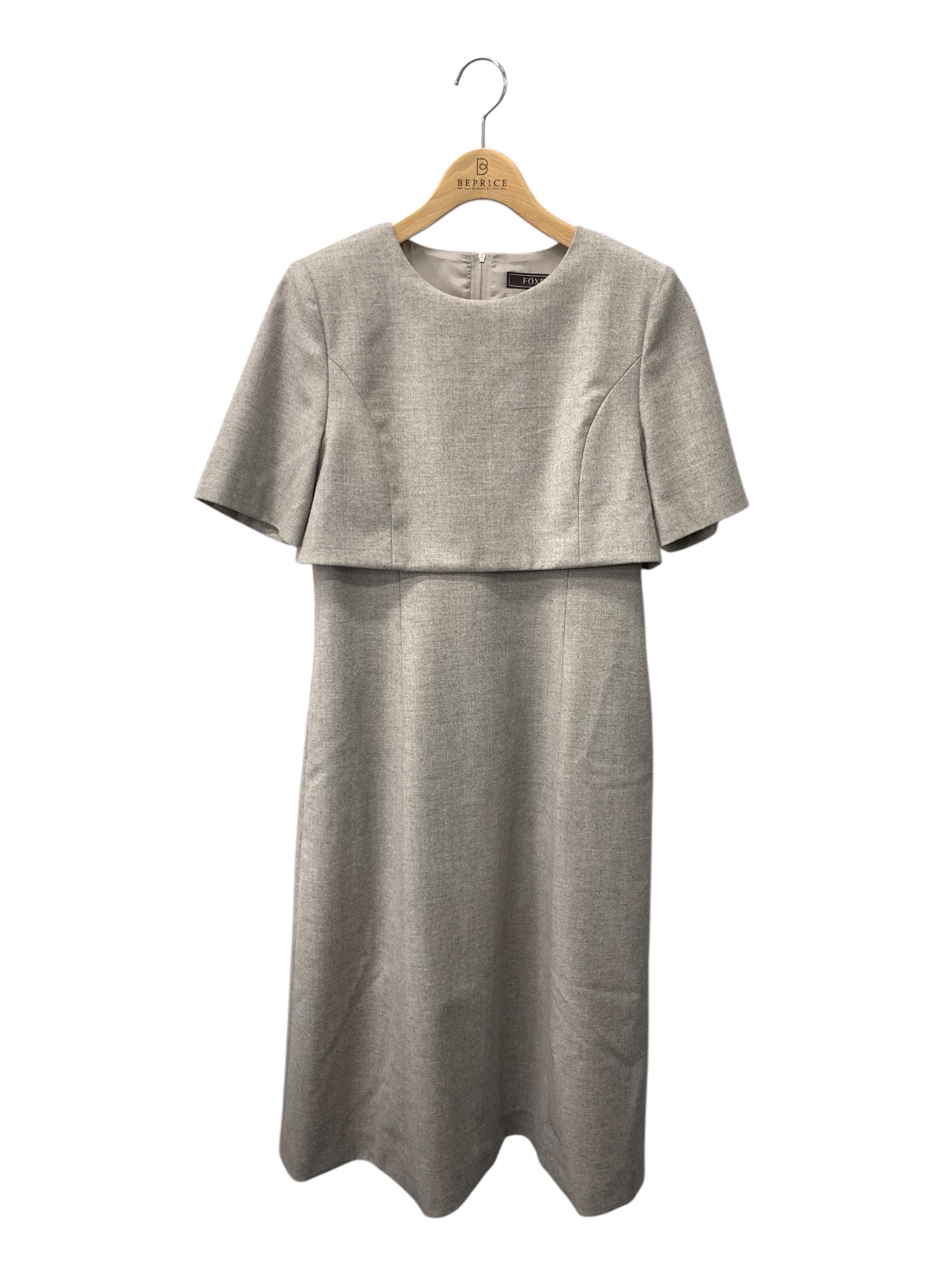 Carine カリーヌ 44866 ワンピース 38 ベージュ 限定カラー