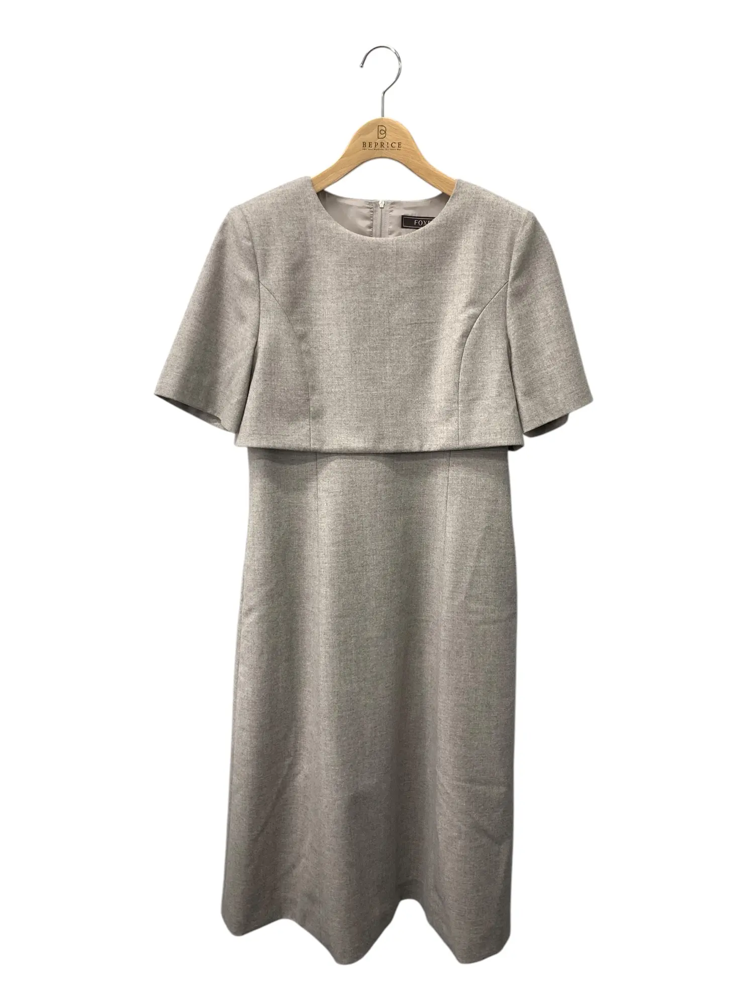 Carine カリーヌ 44866 ワンピース 38 ベージュ 限定カラー