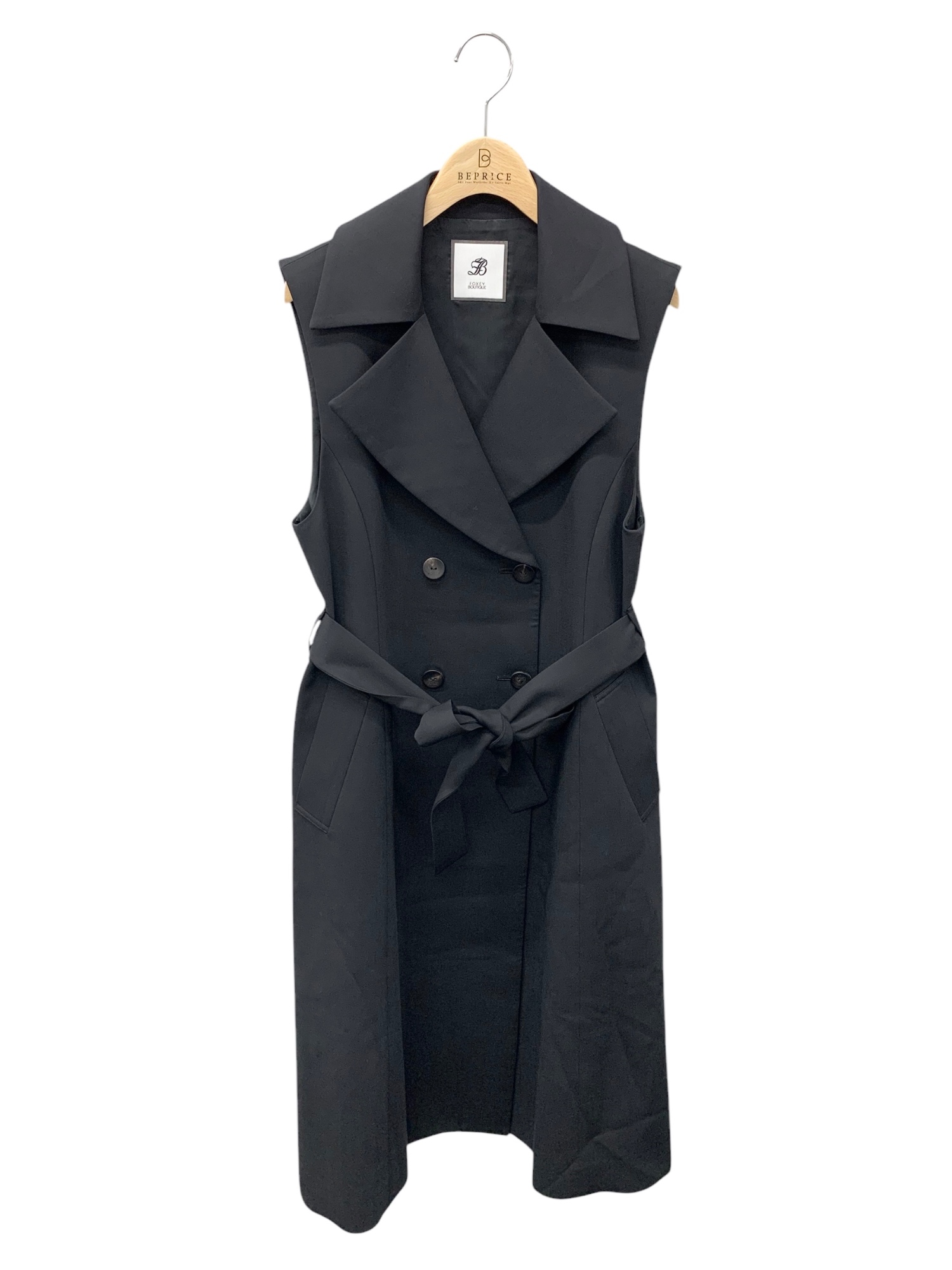 Gillet Bellevue 44341 ジレ 40 ブラック