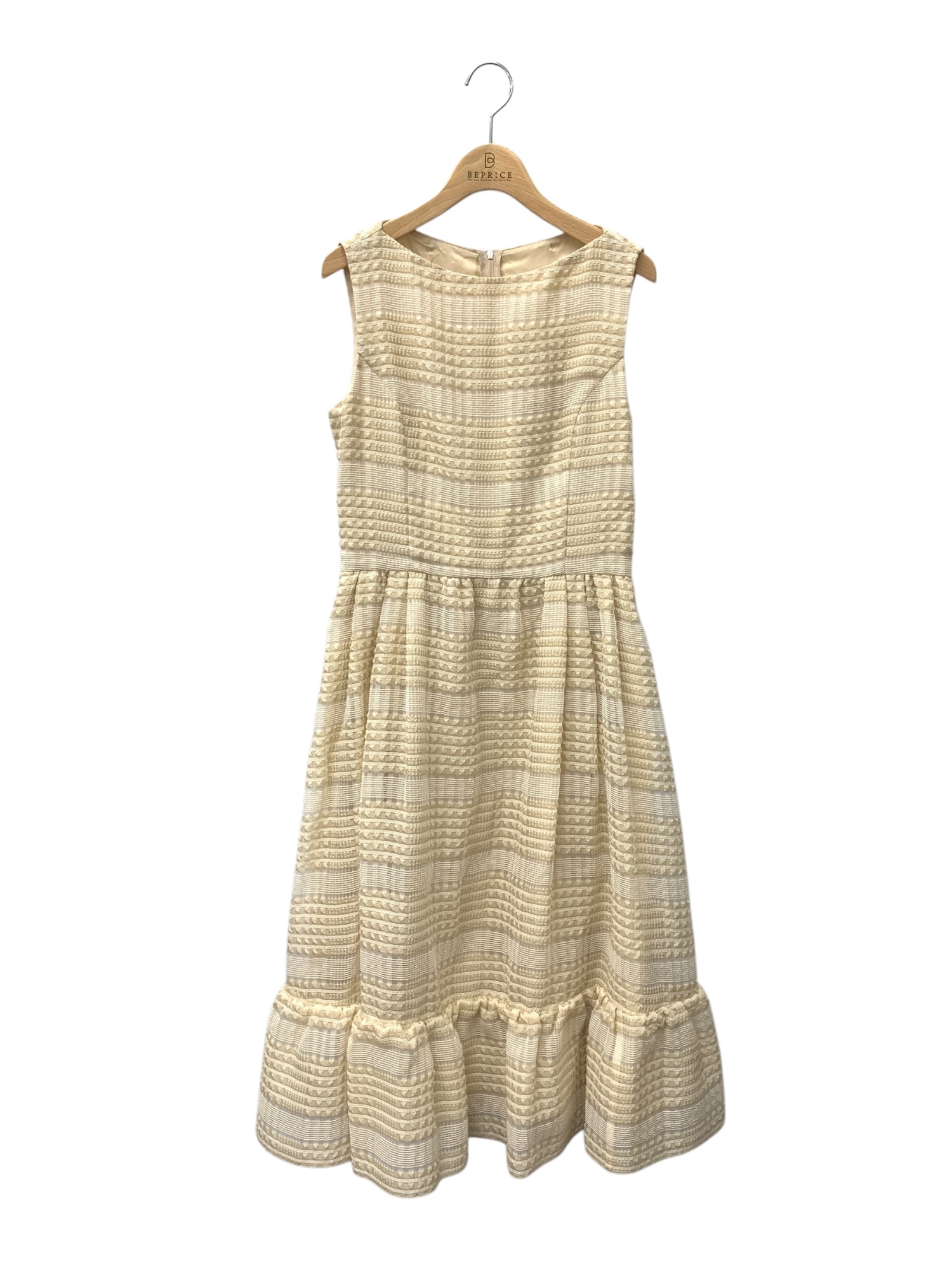 Dress French Garden 42854 ワンピース 40 ベージュ
