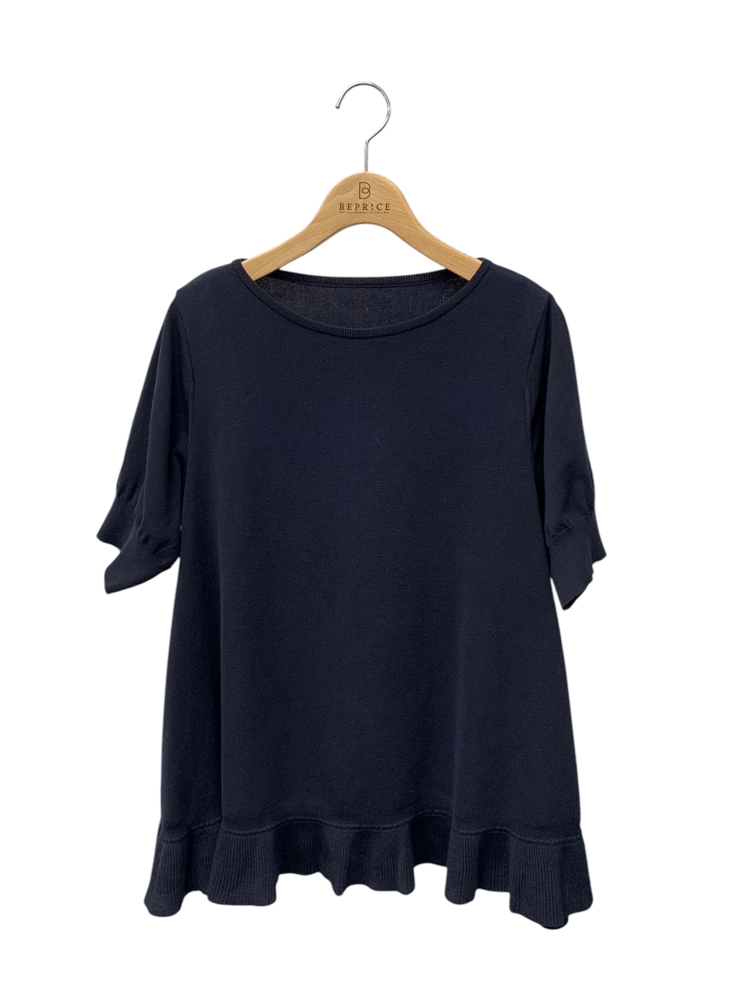 Knit Top Petal 44636 40 ネイビー
