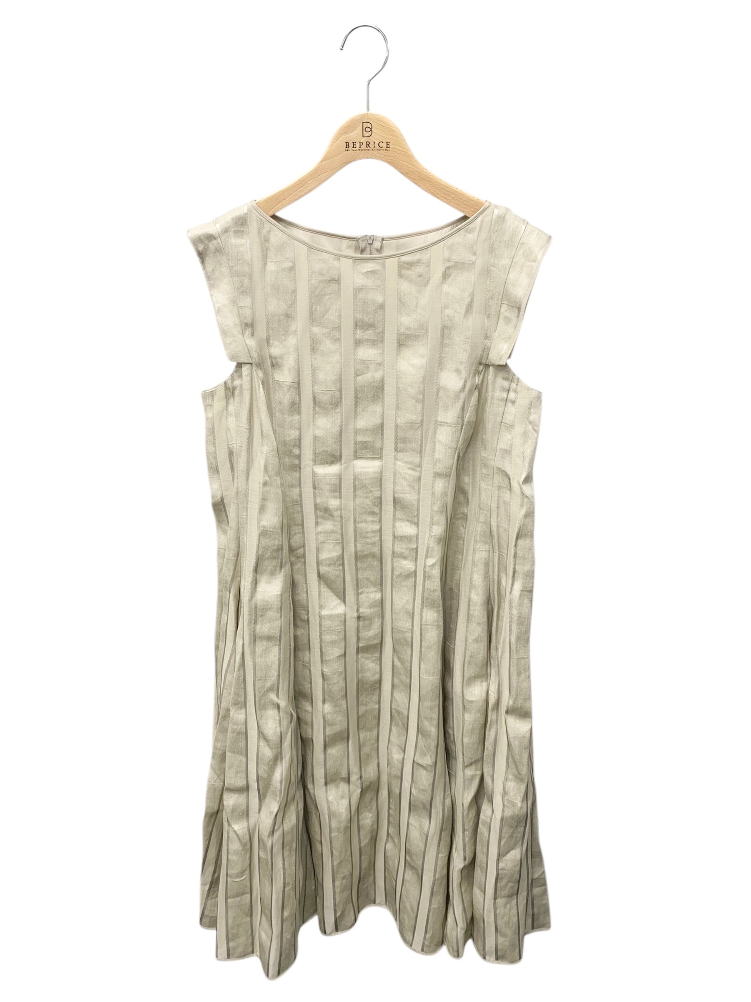 Dress La Promesse 44365 ワンピース 42 ベージュ カナパ