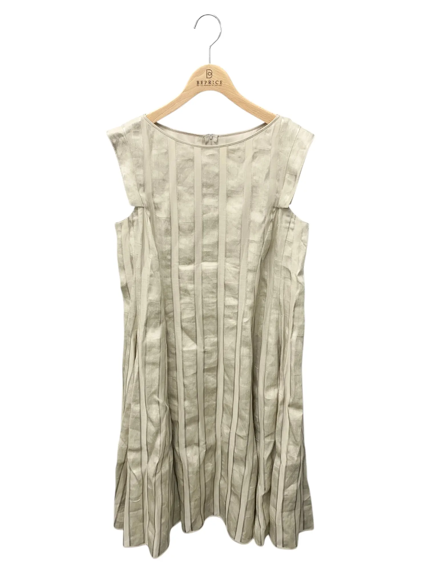 Dress La Promesse 44365 ワンピース 42 ベージュ カナパ