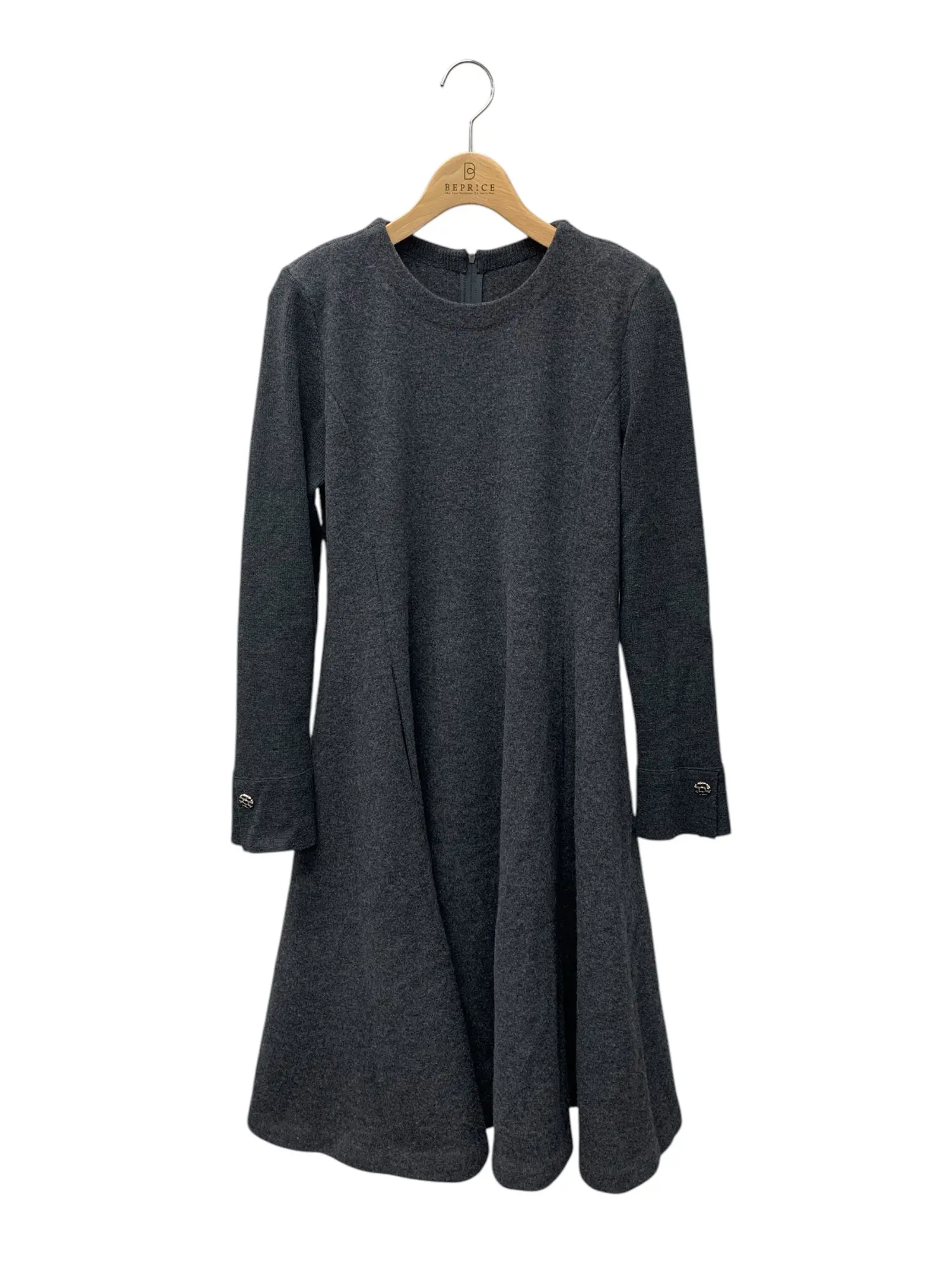 Knit Dress Noel 44994 ワンピース 38 グレー ニット 直営店舗限定カラー