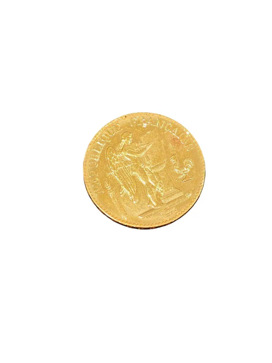 21.6金(K21.6) 20フラン金貨 6.4g
