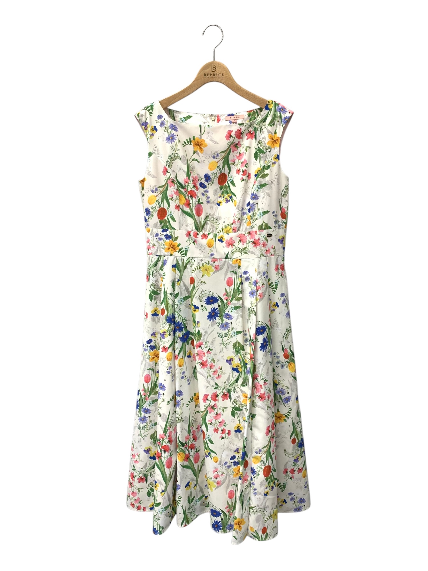 TULIP BOUQUET ドレス OPTOCM0431 ワンピース 6 ホワイト