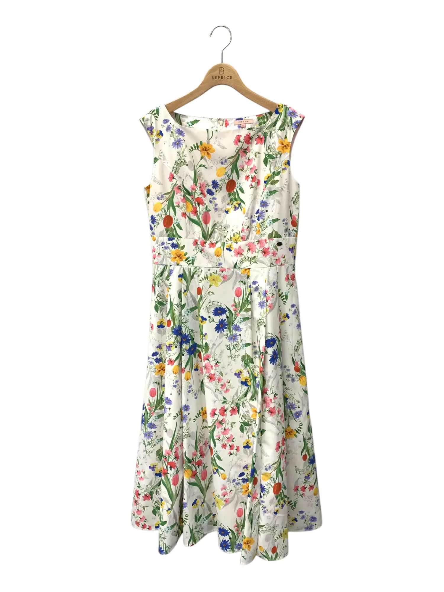TULIP BOUQUET ドレス OPTOCM0431 ワンピース 6 ホワイト
