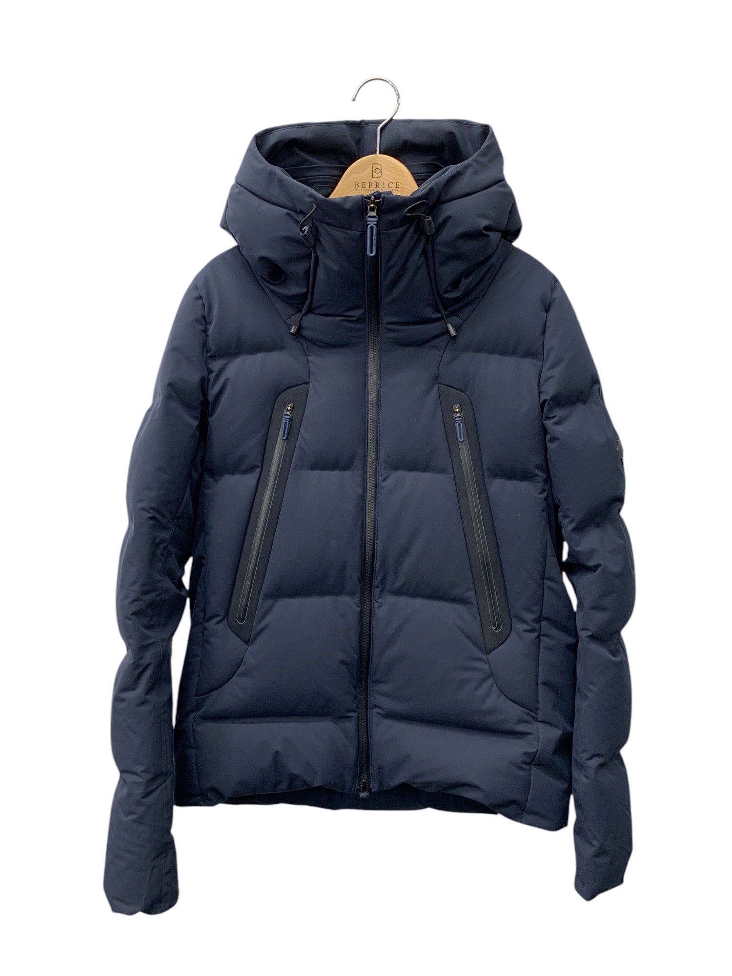MOUNTAINEER DAMUGK30UX ダウンジャケット M ネイビー マウンテニア