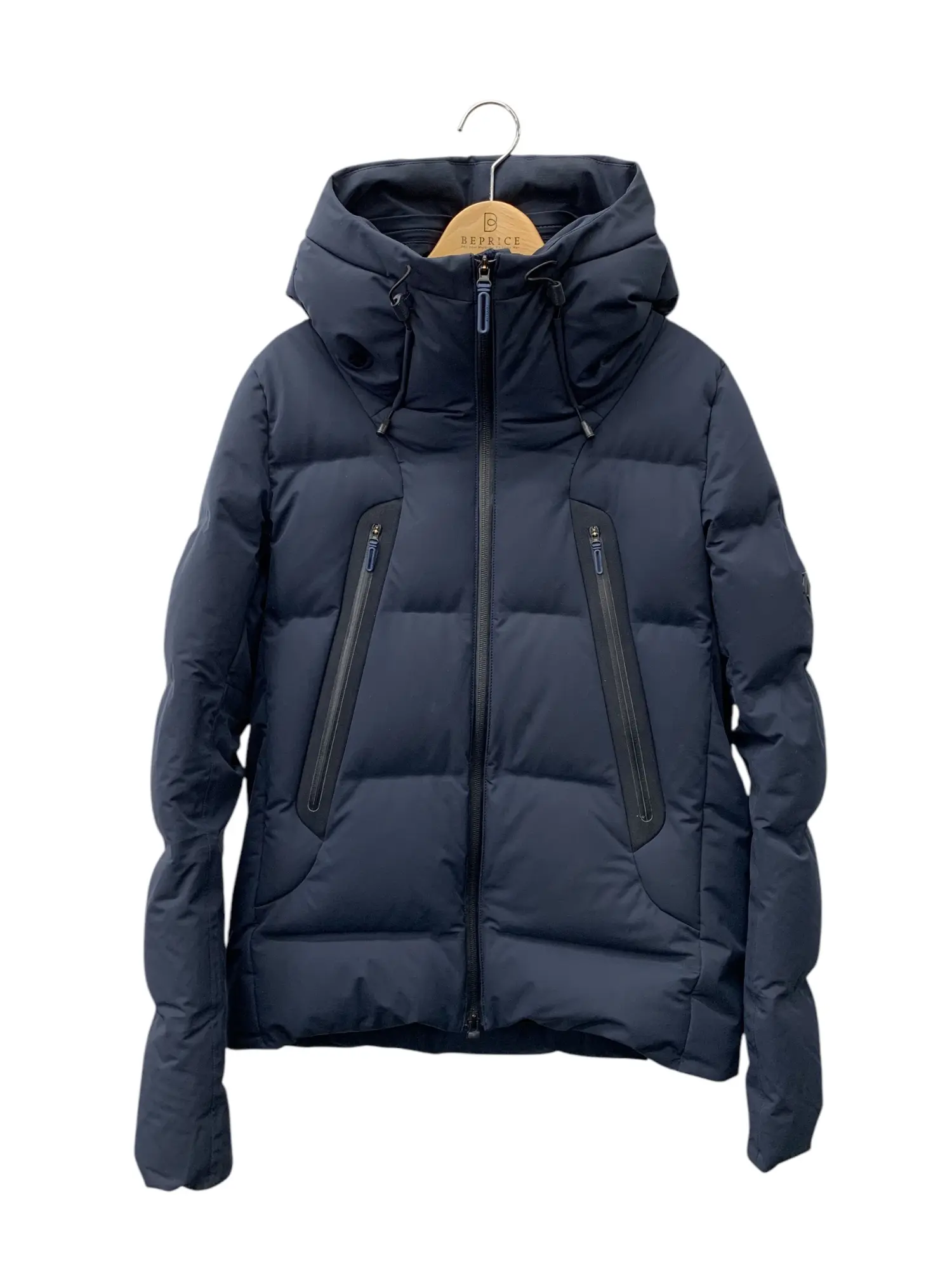 MOUNTAINEER DAMUGK30UX ダウンジャケット M ネイビー マウンテニア