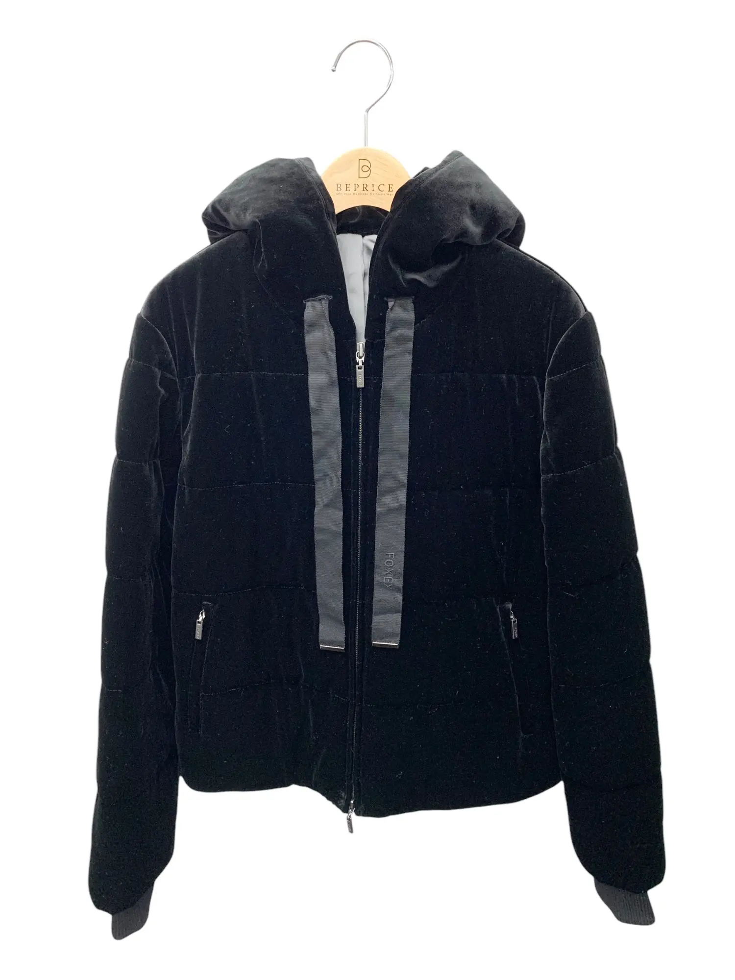 Velour Jacket 40138 ジャケット 40 ブラック 40138 Velour Jacket